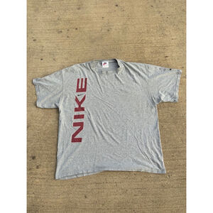 Nike Men's Grey T-Shirt Size L